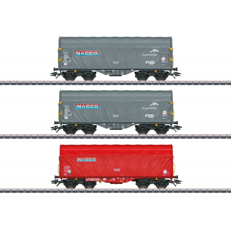 Märklin-H0, Set schuifhuifwagens, 47224