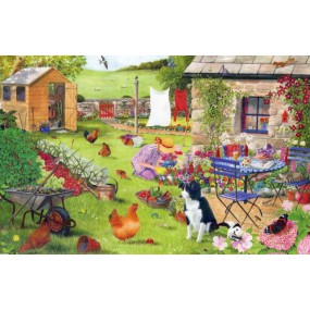 Grandma's Garden, Hop Puzzels 500 XL stukjes