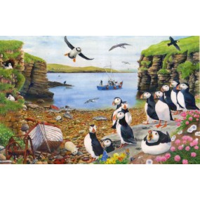 Puffin Parade, Hop Puzzels 500 XL stukjes