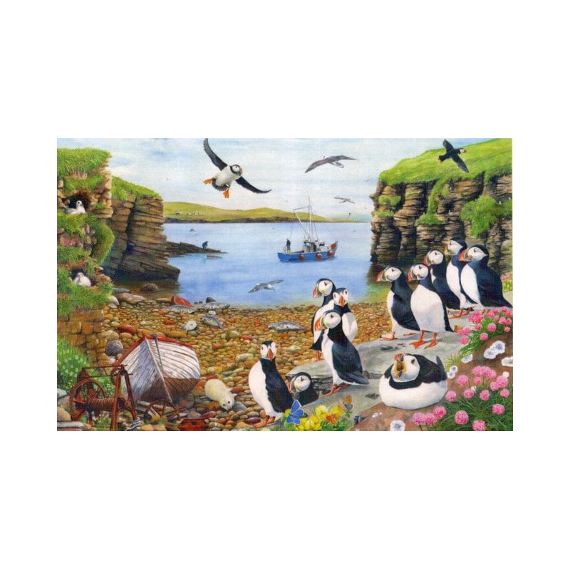 Puffin Parade, Hop Puzzels 500 XL stukjes