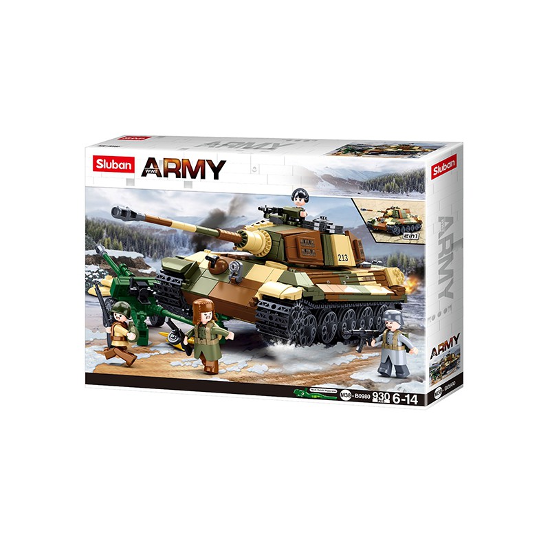 Sluban  (Slag om Boedapest) Grote Duitse Tank 2 in 1