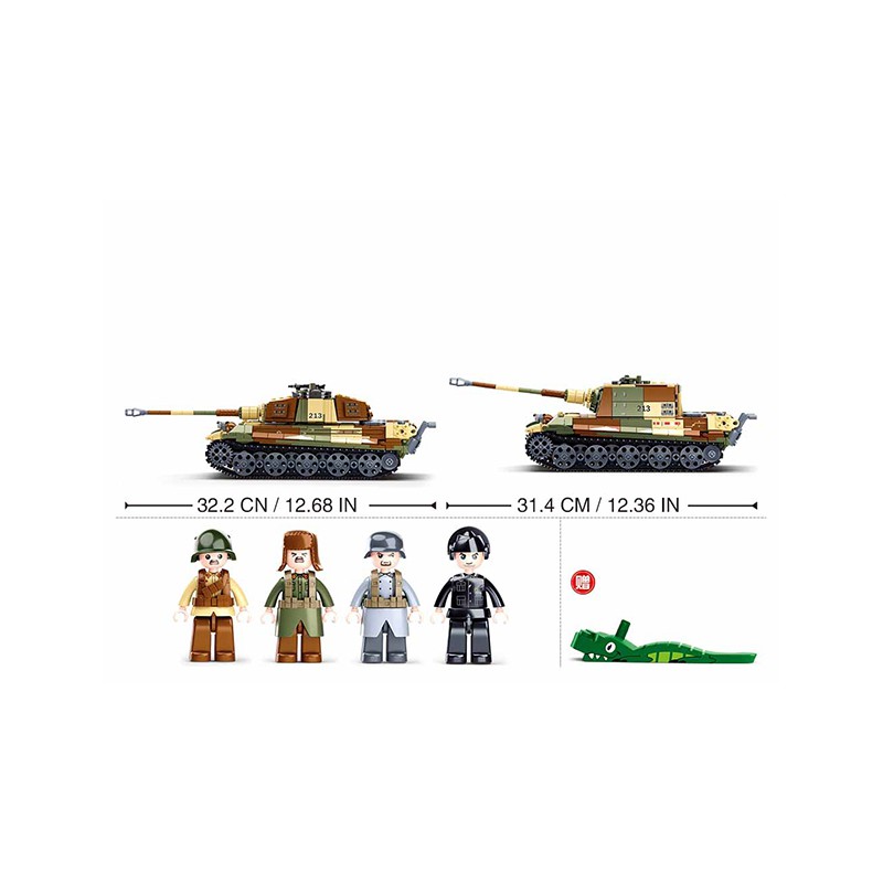 Sluban  (Slag om Boedapest) Grote Duitse Tank 2 in 1