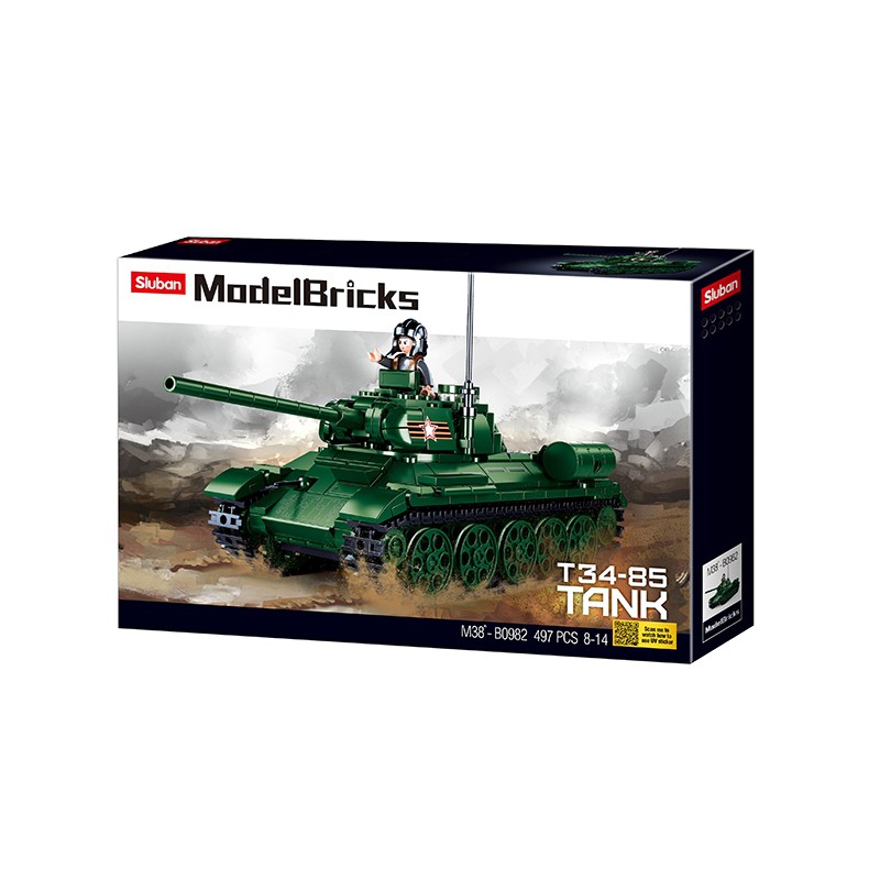 Sluban Medium tank (Groen)