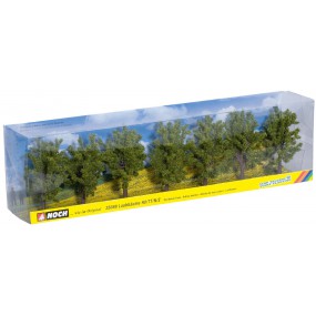 Fruitbomen, 7 stuks 8 cm, Noch, 25092
