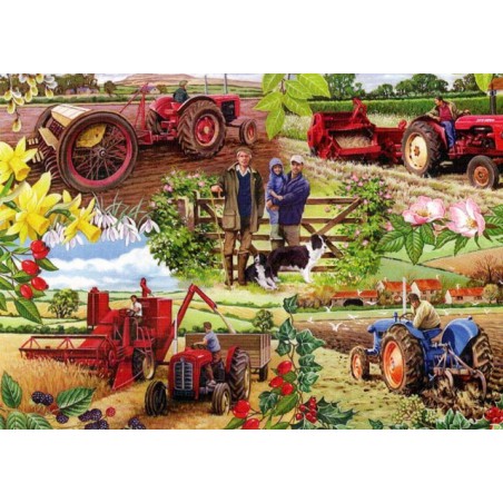 Farming Year, House of Puzzles 1000 stukjes
