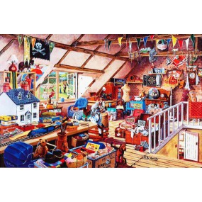 Grandma's Attic, House of Puzzles 1000 stukjes