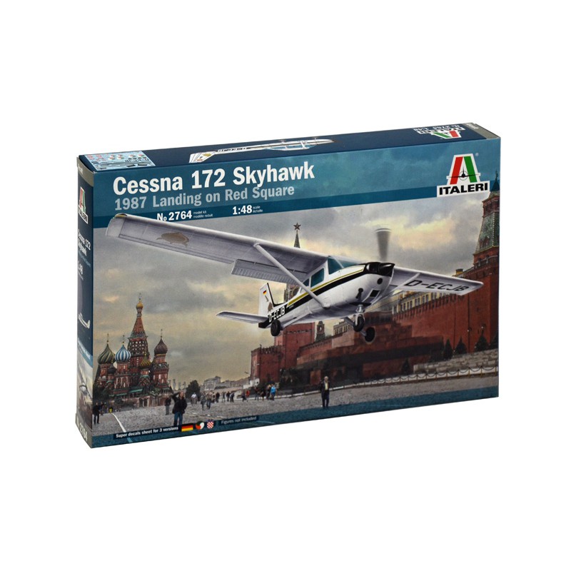 Cessna 172 Skyhawk - Landing on Red Square (1987), italeri 2764