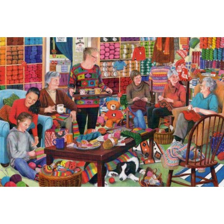 Knit & Natter, House of Puzzles 1000 stukjes