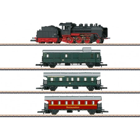 Märklin-Z, Startset "Museumpersonentrein" met stoomlocomotief serie 24.