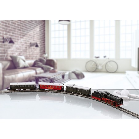 Märklin-Z, Startset "Museumpersonentrein" met stoomlocomotief serie 24.