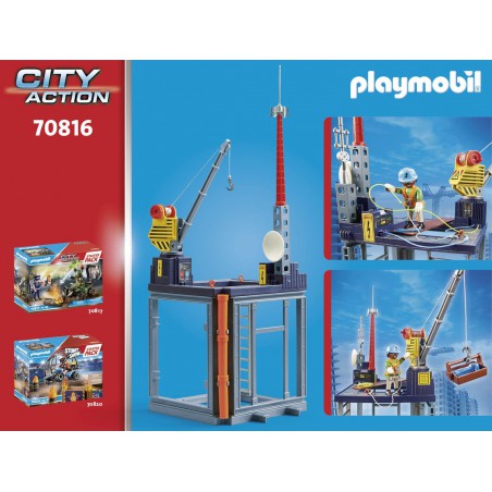 Playmobil - Starterpack 70816 Bouwplaats met lier