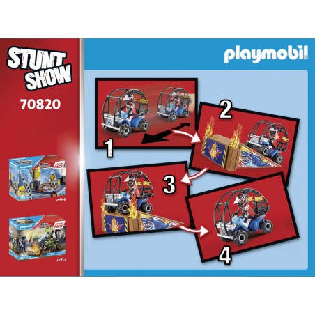 Playmobil -Starterpack 70820 Quad met vuurhelling