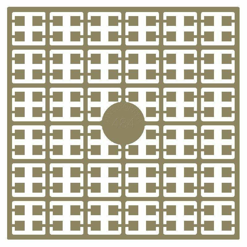 Pixel Hobby matje - 484 Bruin licht