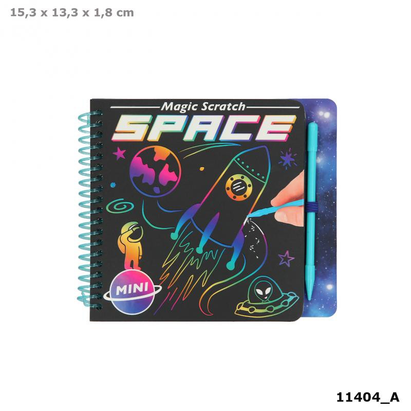 Trends Mini Magic Scratch Book Space
