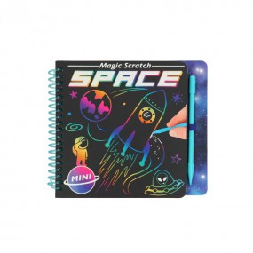Trends Mini Magic Scratch Book Space