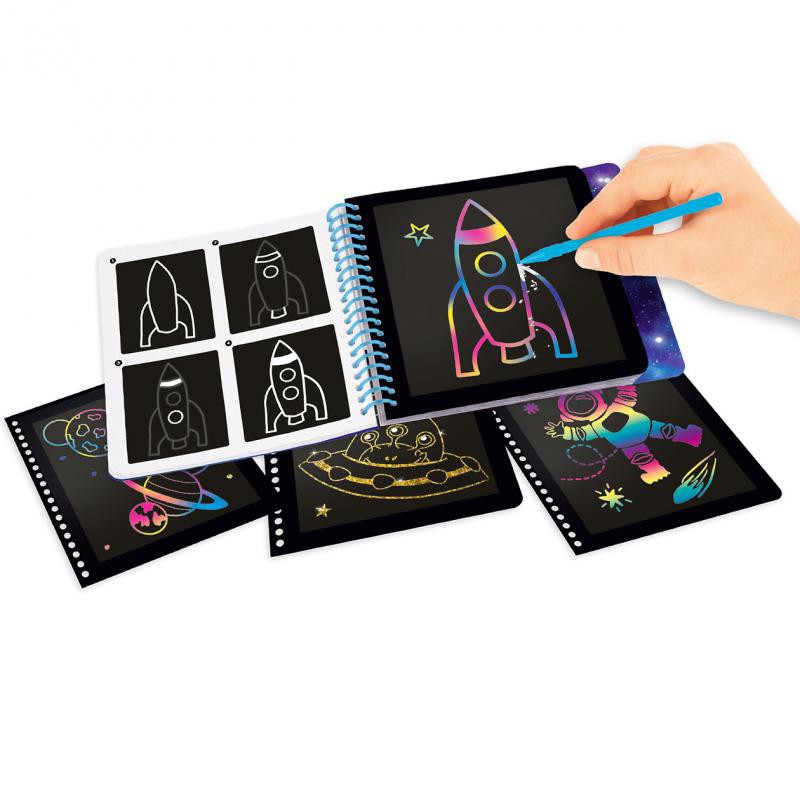 Trends Mini Magic Scratch Book Space