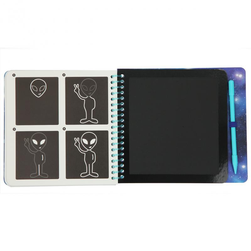 Trends Mini Magic Scratch Book Space