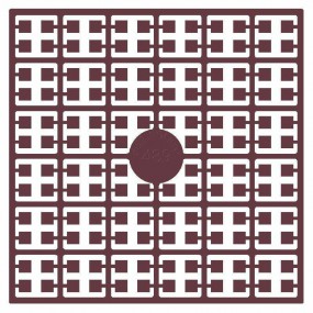 Pixel Hobby matje - 489 Oudpaars extra donker