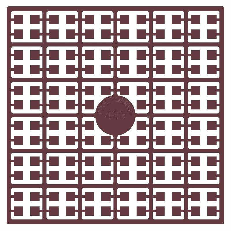 Pixel Hobby matje - 489 Oudpaars extra donker