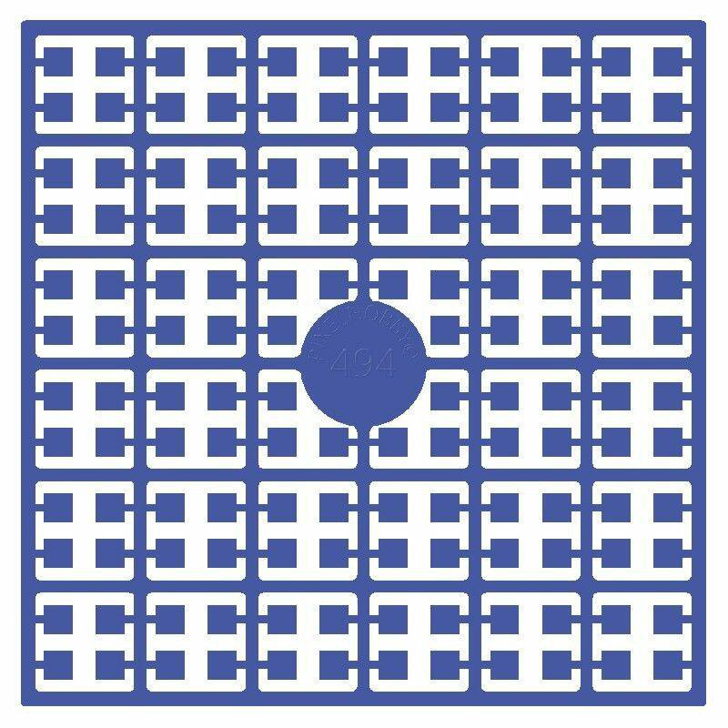 Pixel Hobby matje - 494 Korenbloemblauw