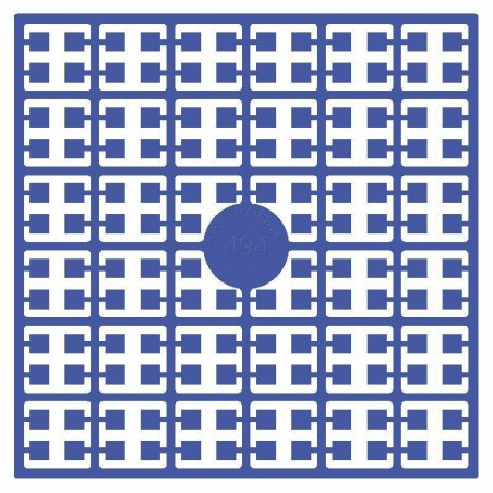 Pixel Hobby matje - 494 Korenbloemblauw