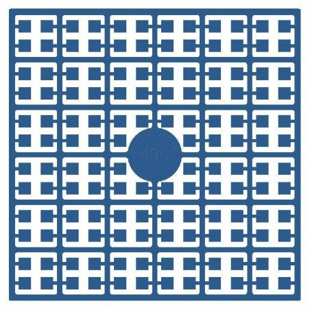 Pixel Hobby matje - 496 Vijverblauwgroen