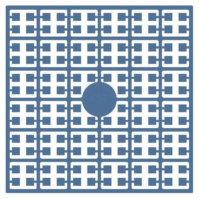 Pixel Hobby matje - 497 Turkooisblauw antiek