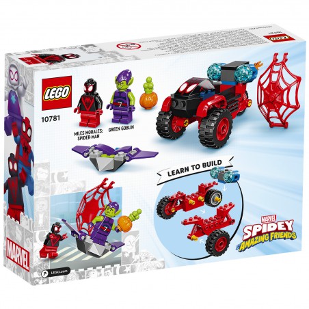 LEGO MARVEL - 10781 Miles Morales: Spider-Mans tech driewieler