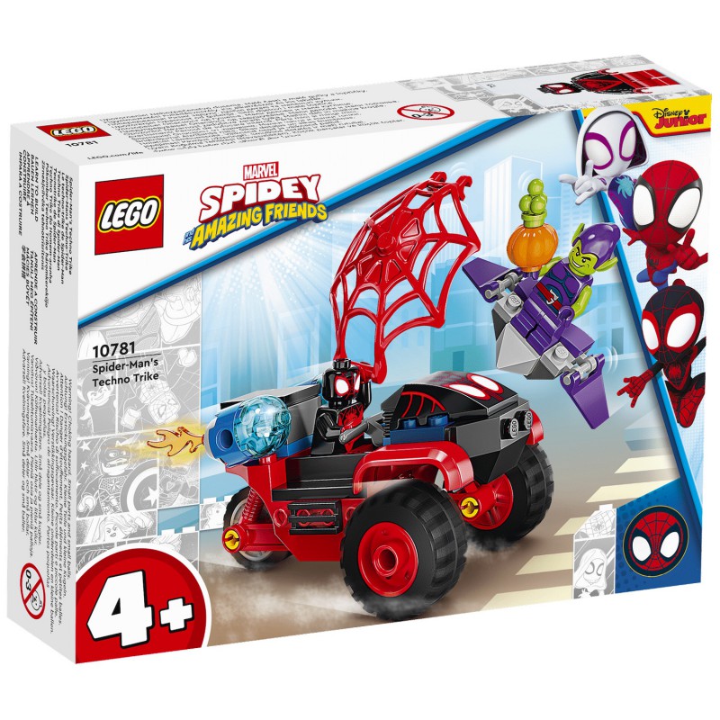 LEGO MARVEL - 10781 Miles Morales: Spider-Mans tech driewieler