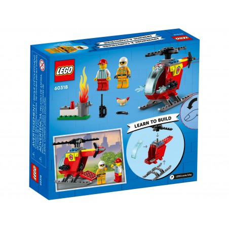 LEGO City 60318 Brandweerhelicopter