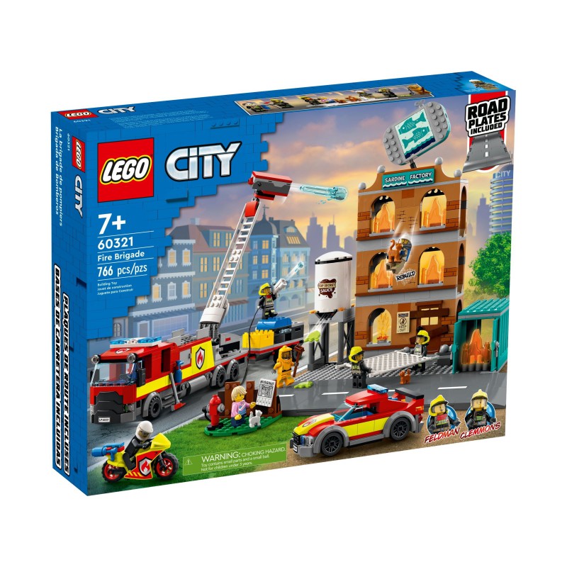 LEGO City 60321 Brandweerteam
