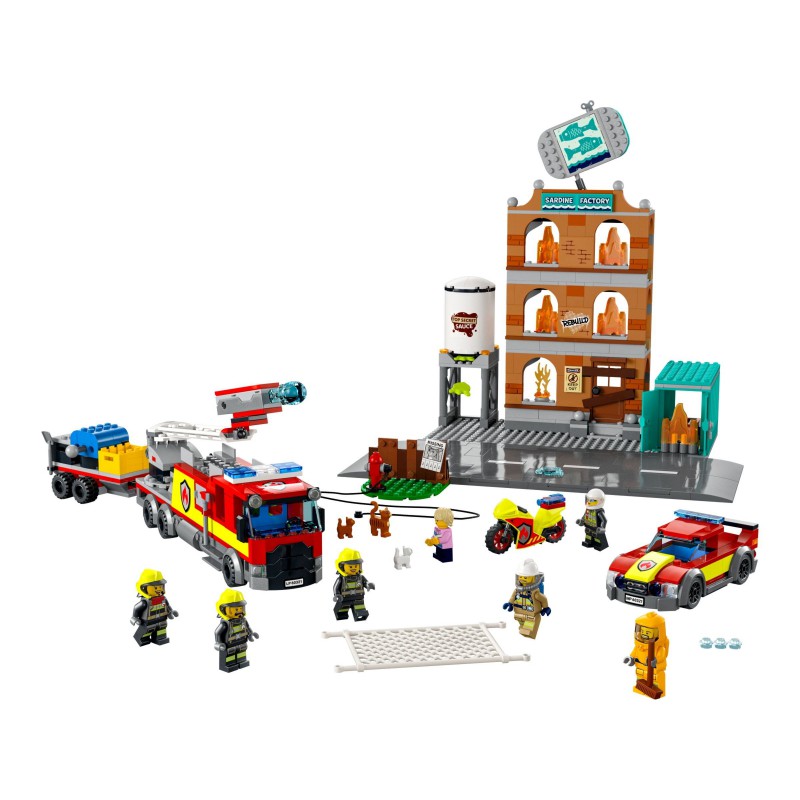 LEGO City 60321 Brandweerteam