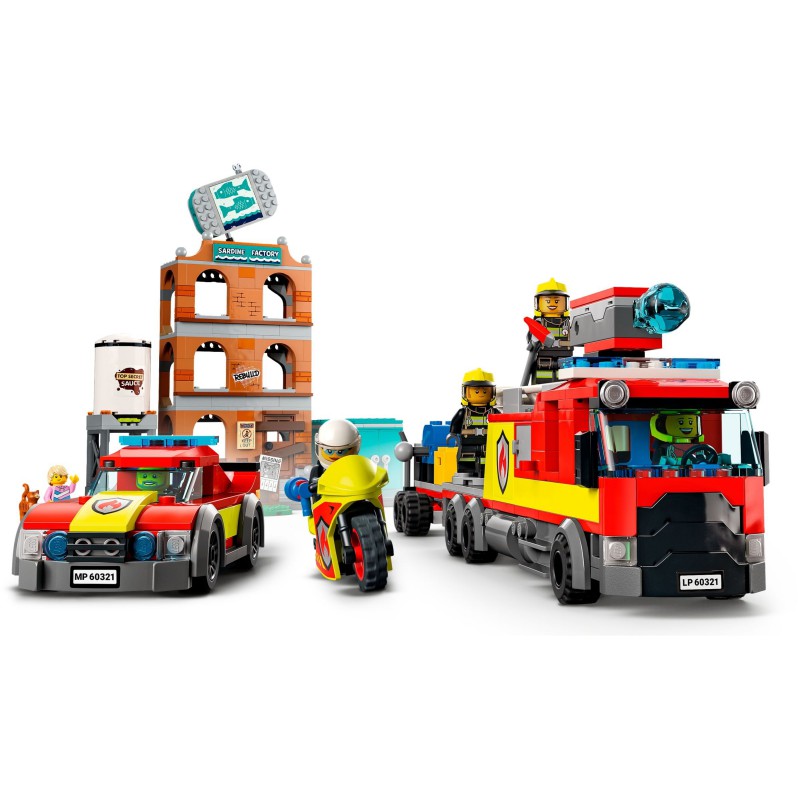 LEGO City 60321 Brandweerteam
