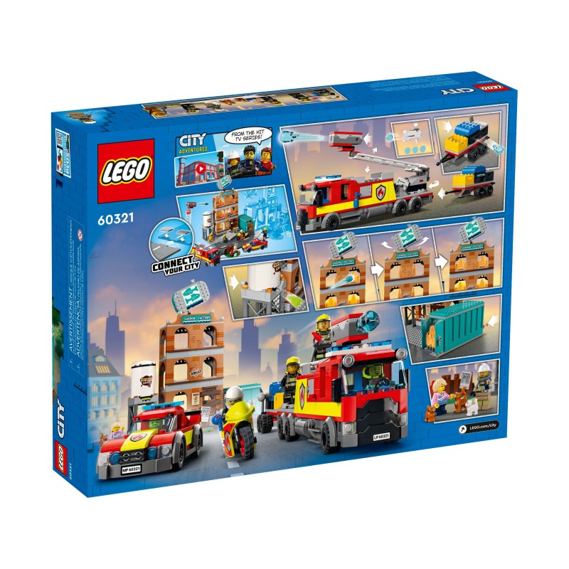 LEGO City 60321 Brandweerteam