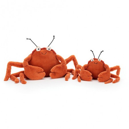 Crispin Crab, Small, 11cm, Jellycat