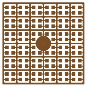 Pixel Hobby matje - 513 Goudbruin donker