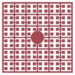 Pixel Hobby matje - 519 Cranberryrood