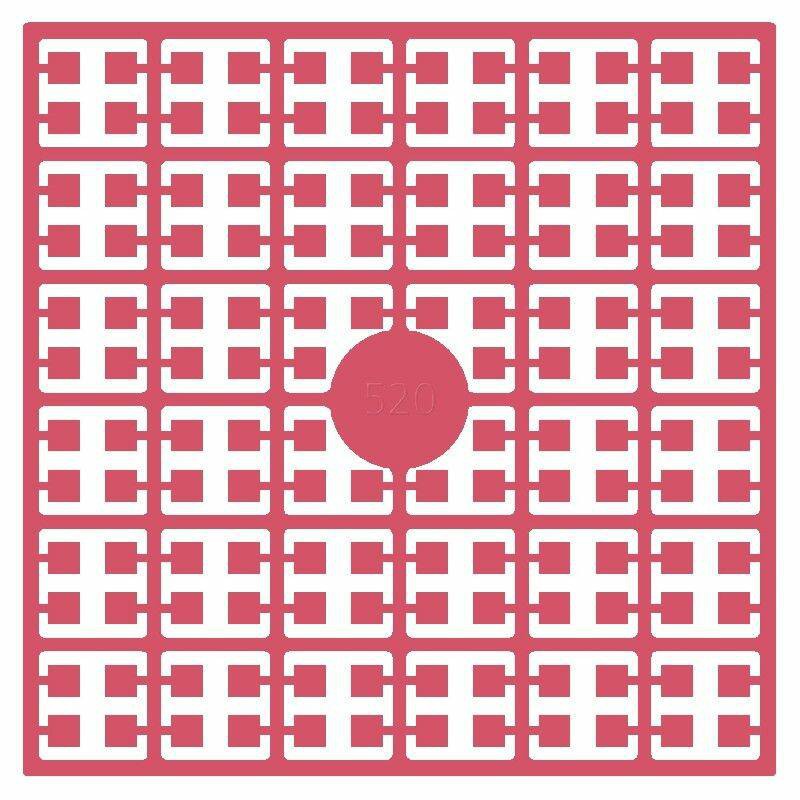 Pixel Hobby matje - 520 Cranberryrood licht