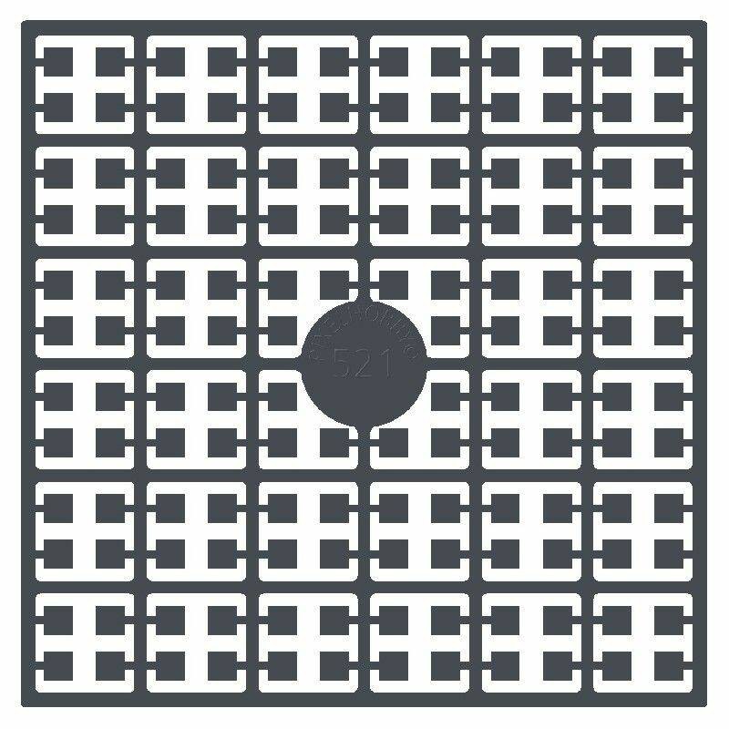 Pixel Hobby matje - 521 Staalgrijs