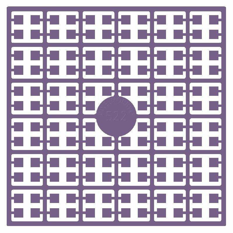 Pixel Hobby matje - 522 Druivenblauw