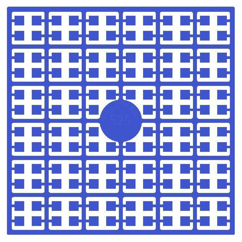 Pixel Hobby matje - 529 Carribisch blauw