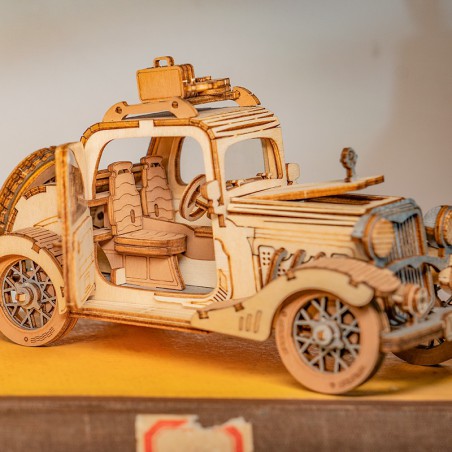 Vintage Car, Hout 3D puzzel, Rolife