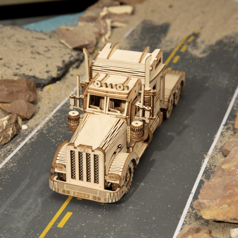 Heavy Truck, Hout 3D puzzel, Rokr