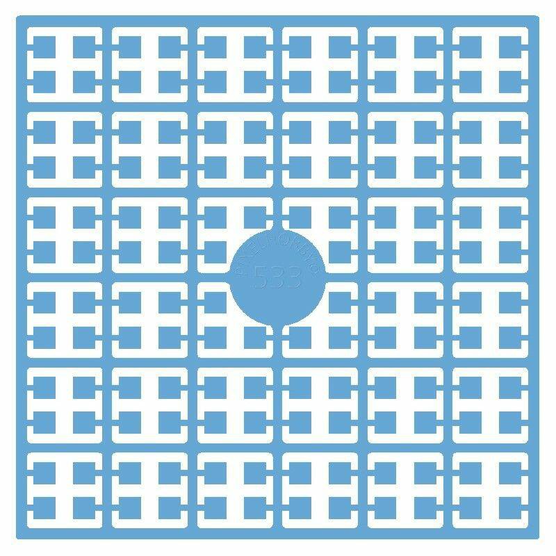 Pixel Hobby matje - 533 Turkoois helder licht