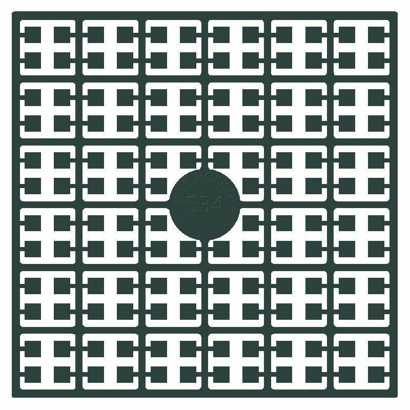 Pixel Hobby matje - 534 Petrolgroen donker