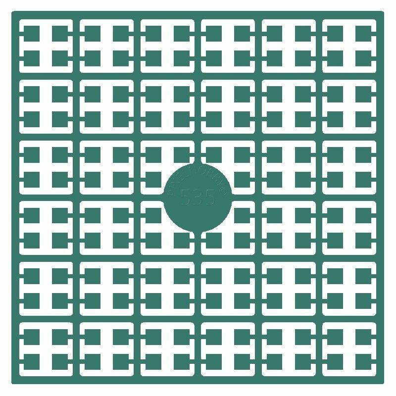 Pixel Hobby matje - 535 Petrolgroen