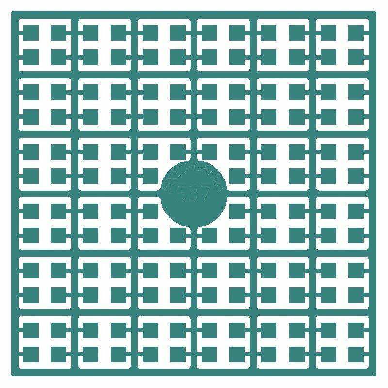 Pixel Hobby matje - 537 Groen helder donker