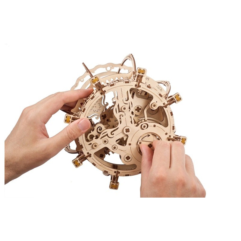 Mechanisch Aquarium, Hout 3D puzzel, Ugears