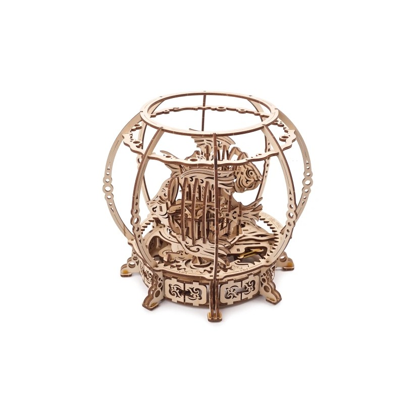 Mechanisch Aquarium, Hout 3D puzzel, Ugears