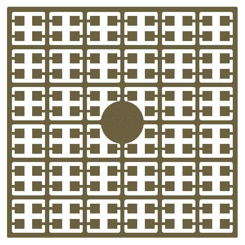 Pixel Hobby matje - 549 Mokkabeige donker